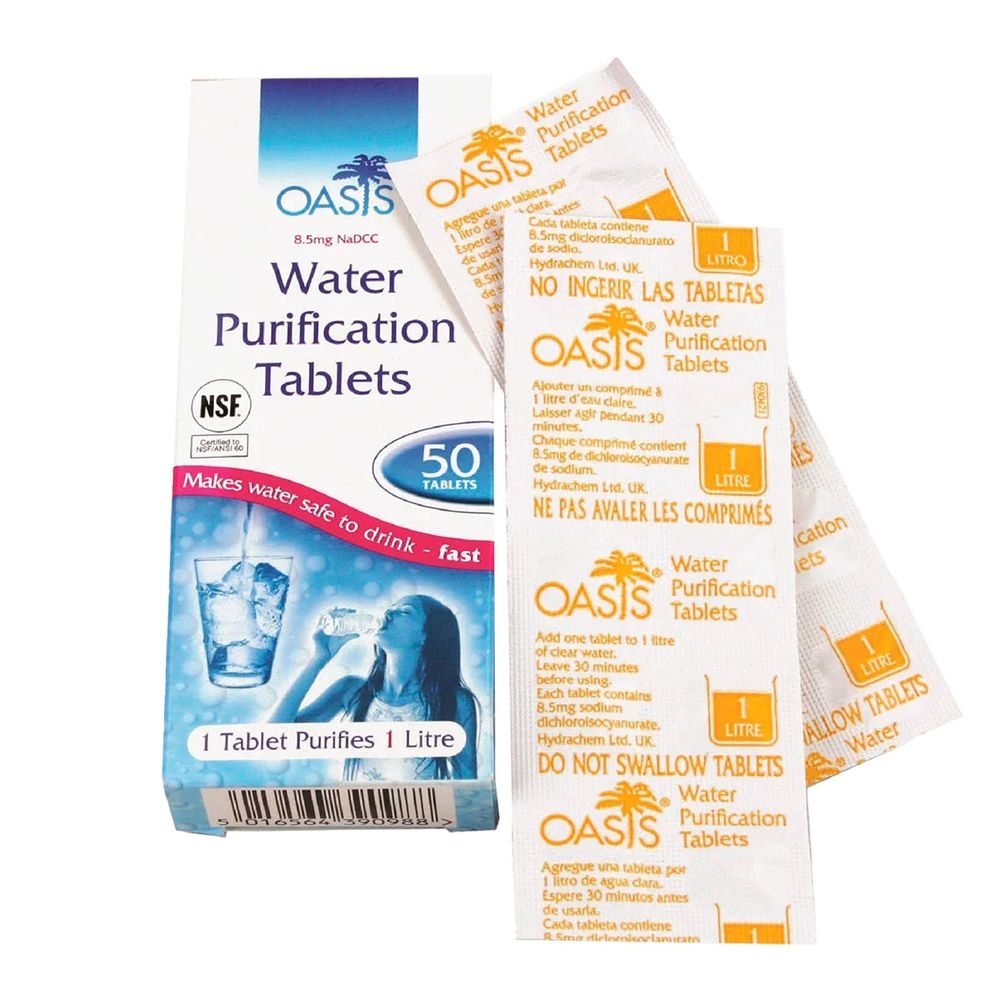 OASIS (8,5mg NaDCC), 50 Tablet