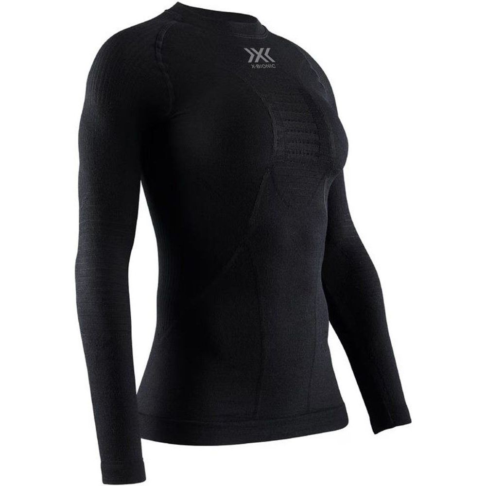 MERINO SHIRT LG SL WMN black/black