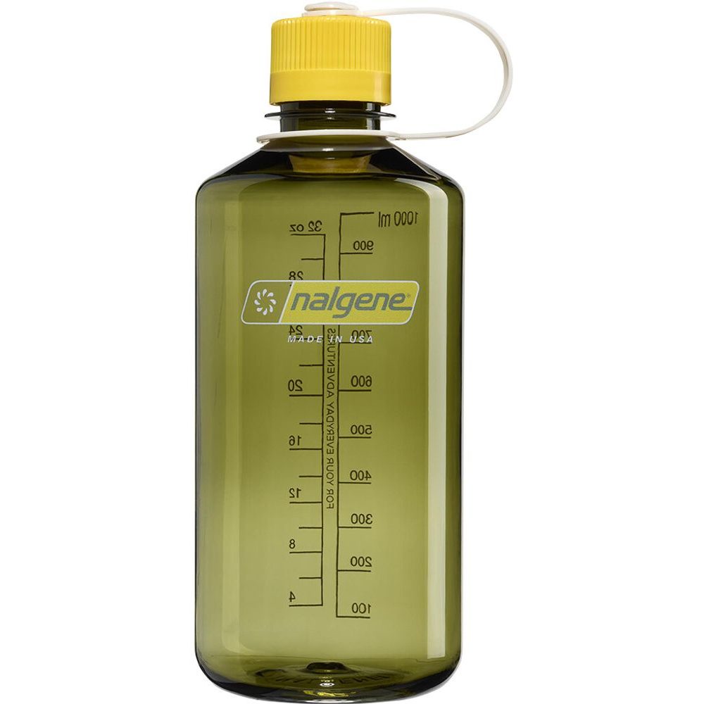 Narrow Mouth 1000 ml Oil Green w/Freesia
