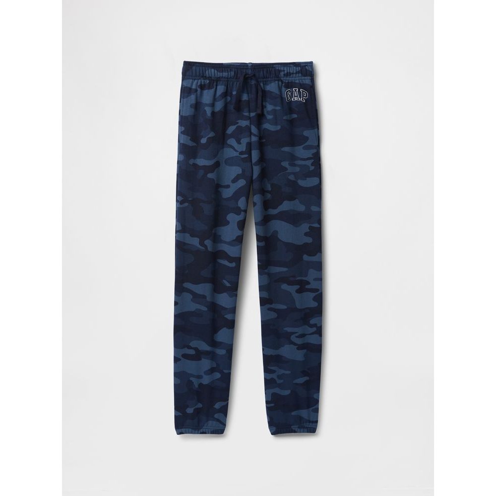 Dětské tepláky s logem Tmavě modrá