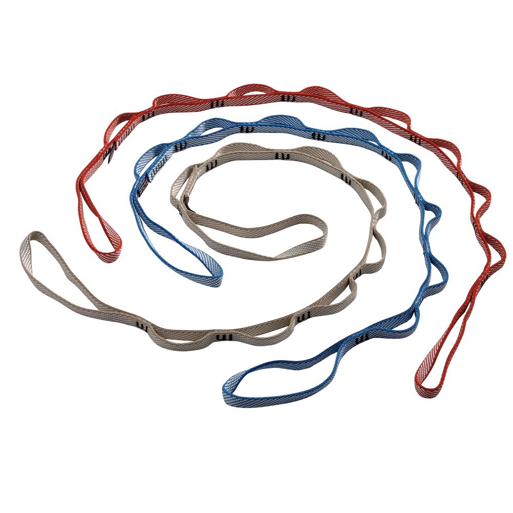 Daisy chain DYN 13mm/110cm Azurová