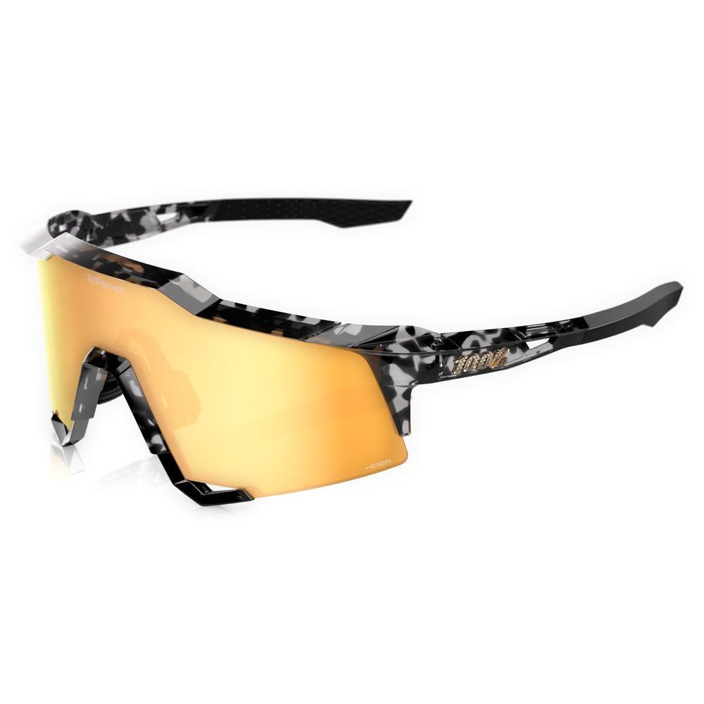 SPEEDCRAFT Money Mike 3 Polished Black Tortoise - HiPER 24K Gold Mirror Lens
