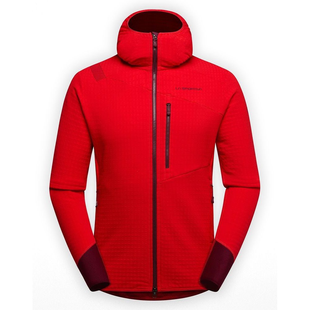 Bristen Thermal Hoody M Mountain Red/Redwood