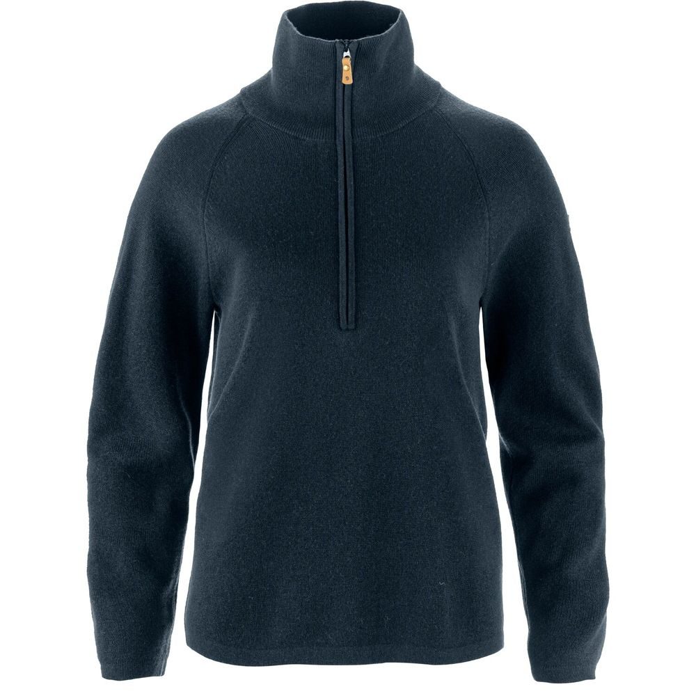 Övik Lite half Zip W Dark Navy