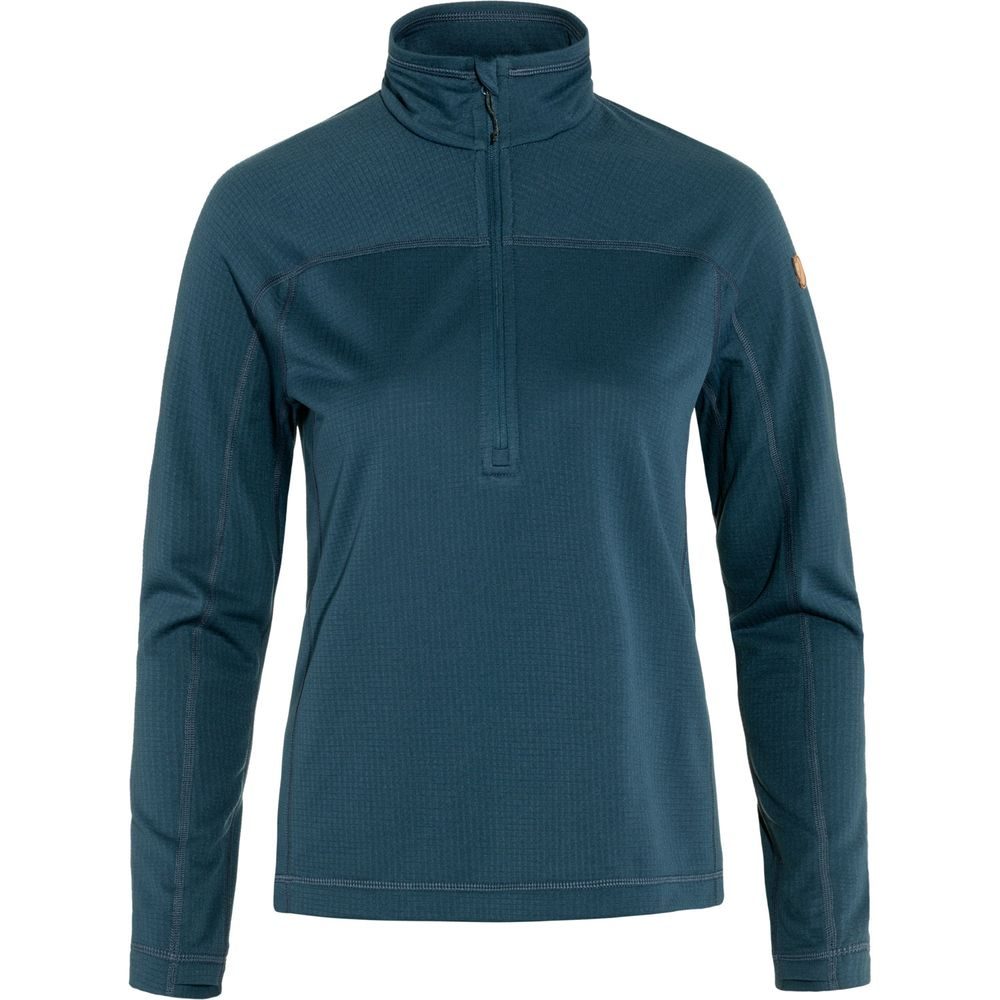 Abisko Lite Fleece Half Zip W Indigo Blue