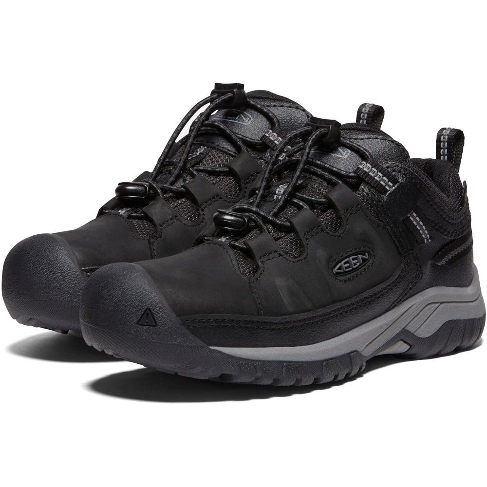TARGHEE LOW WP YOUTH, black/steel grey