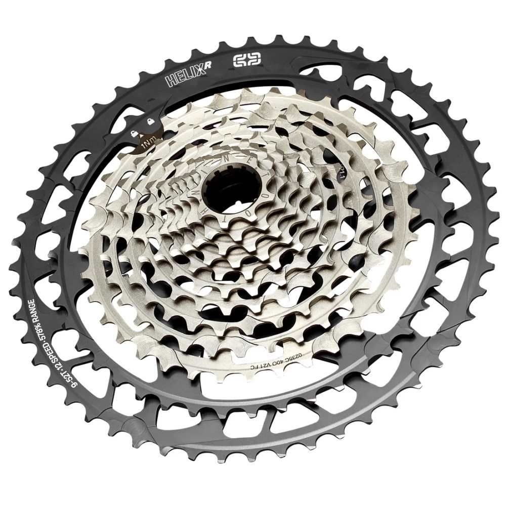 Helix Race Cassette | 12 Speed | 9-52T | Black
