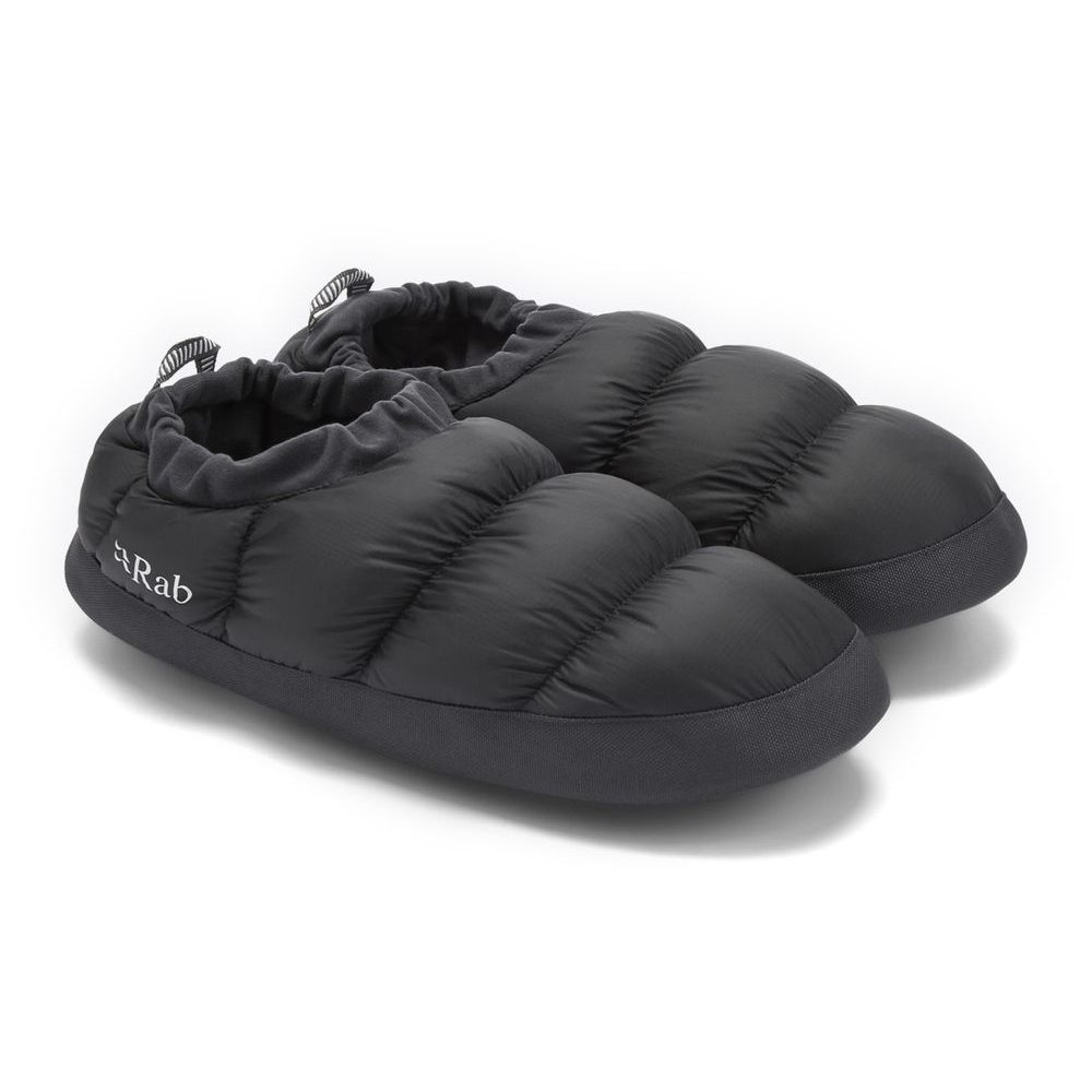 Down Hut Slipper black