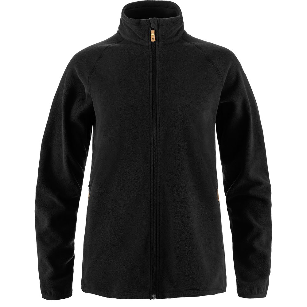 Övik Lite Fleece Jacket W Black