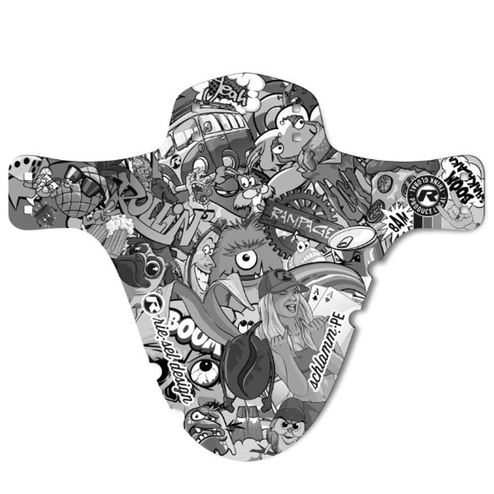 Schlamm:PE Stickerbomb Eyecatcher Ultra Black