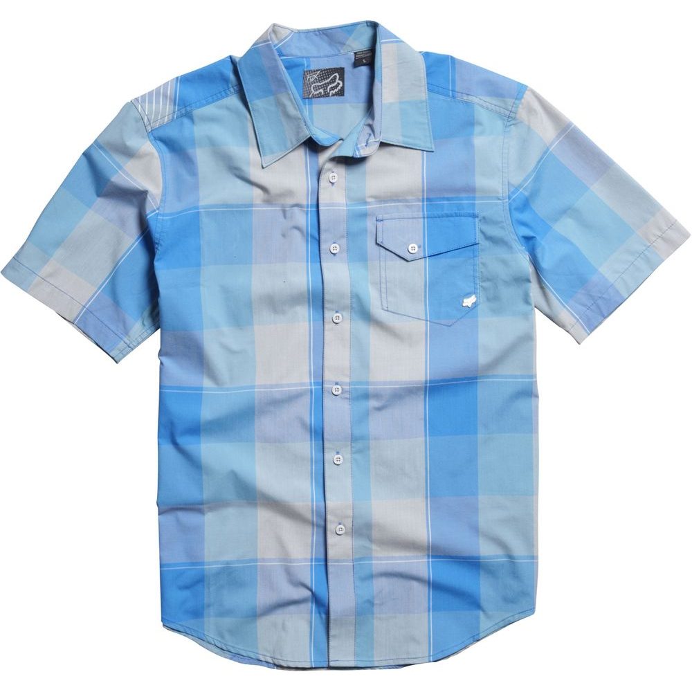 44245-002 - Plaidasaurus s/s Woven - pánská košile