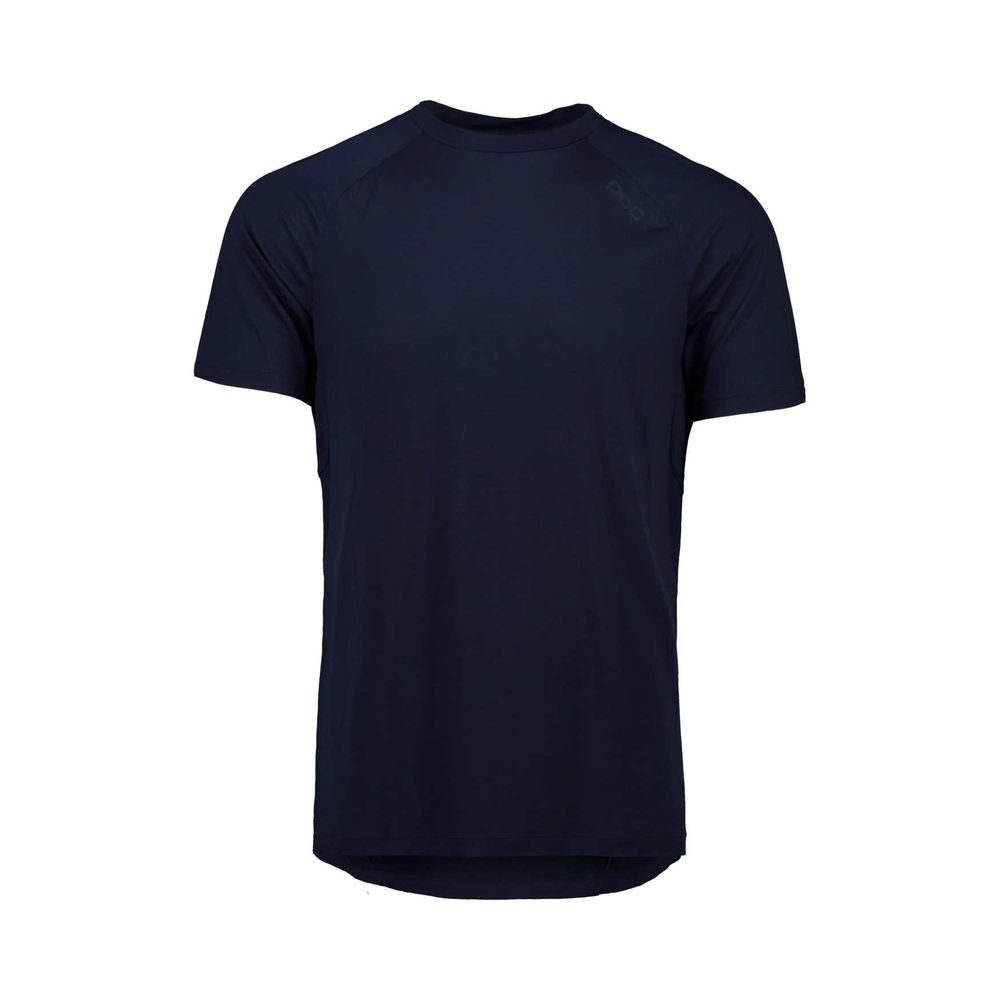 M's Light Merino Tee Turmaline Navy
