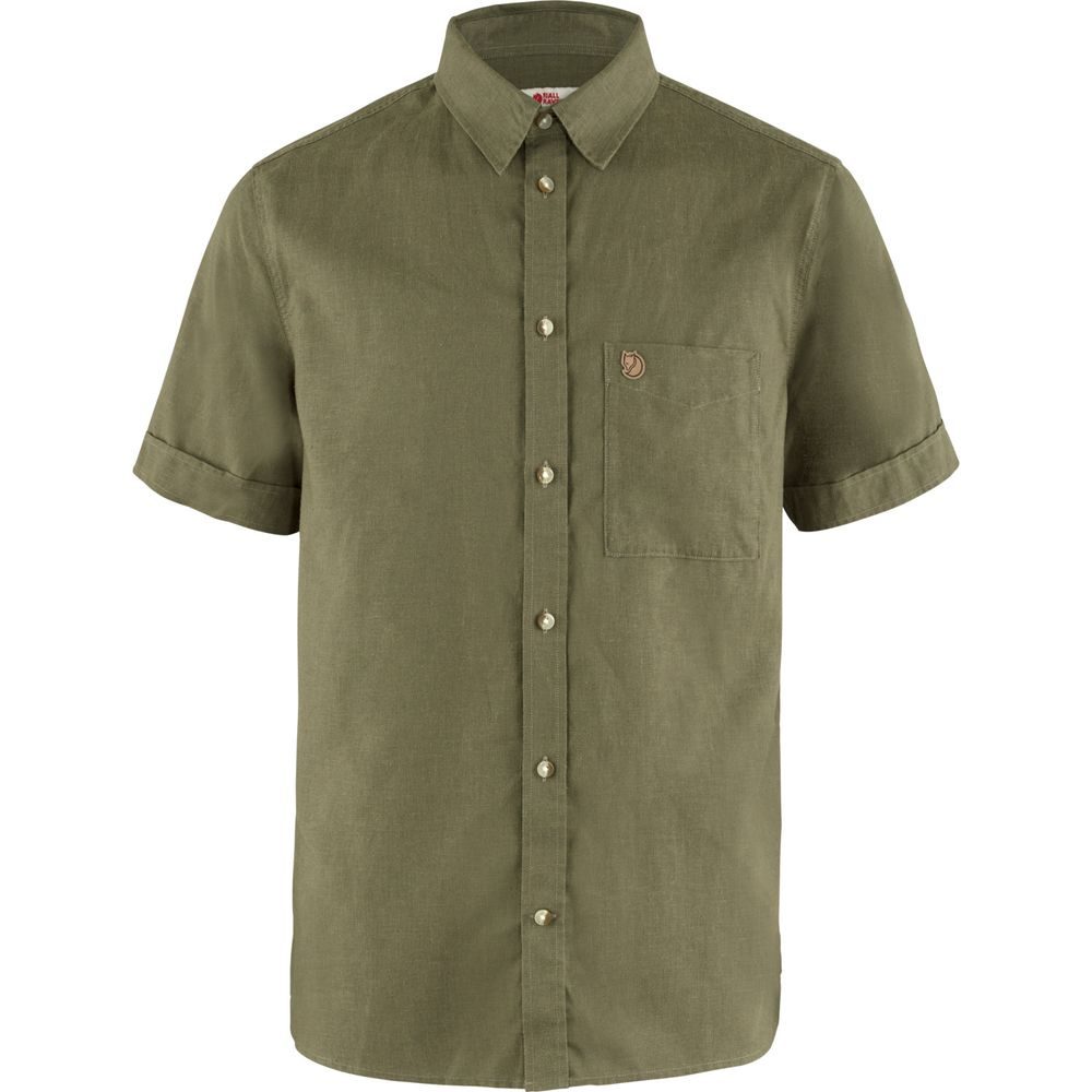 Övik Travel Shirt SS M Green