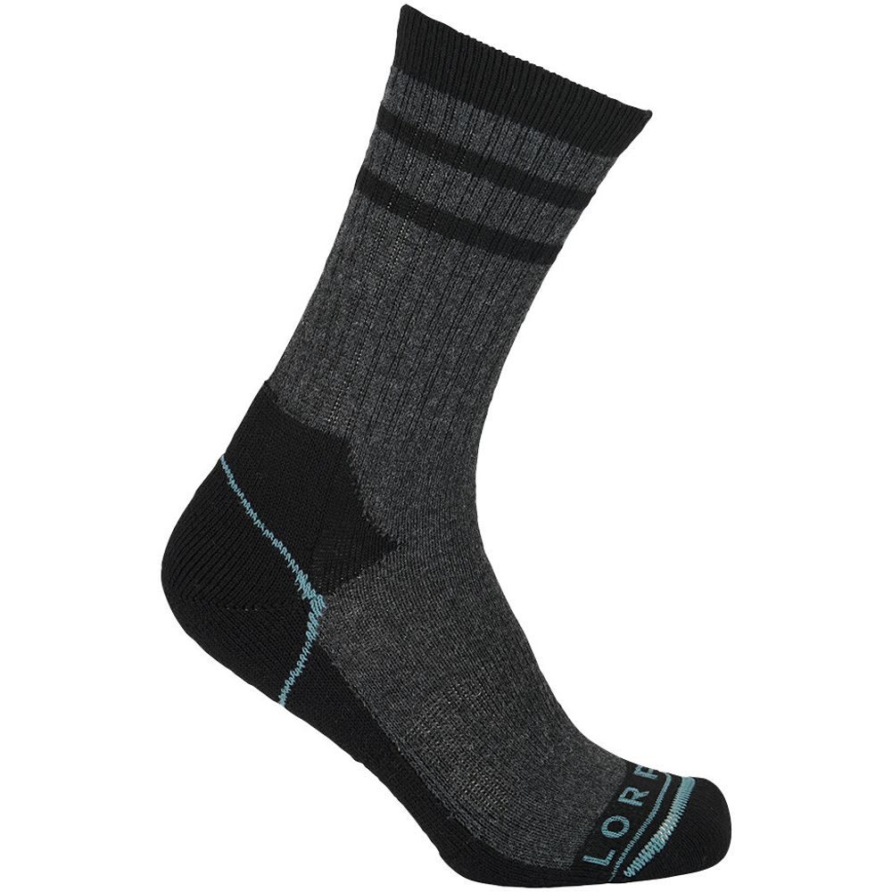 WOOL HIKE 2 PACK CREW WHALES GREY/BLUE