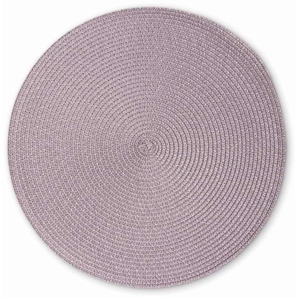 Prostírání kulaté růžové