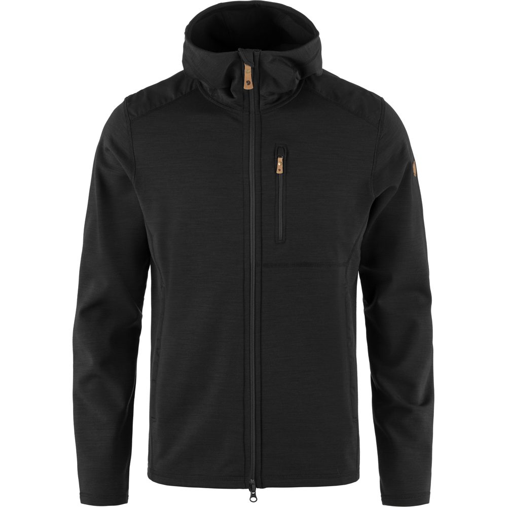 Keb Fleece Hoodie M, Black