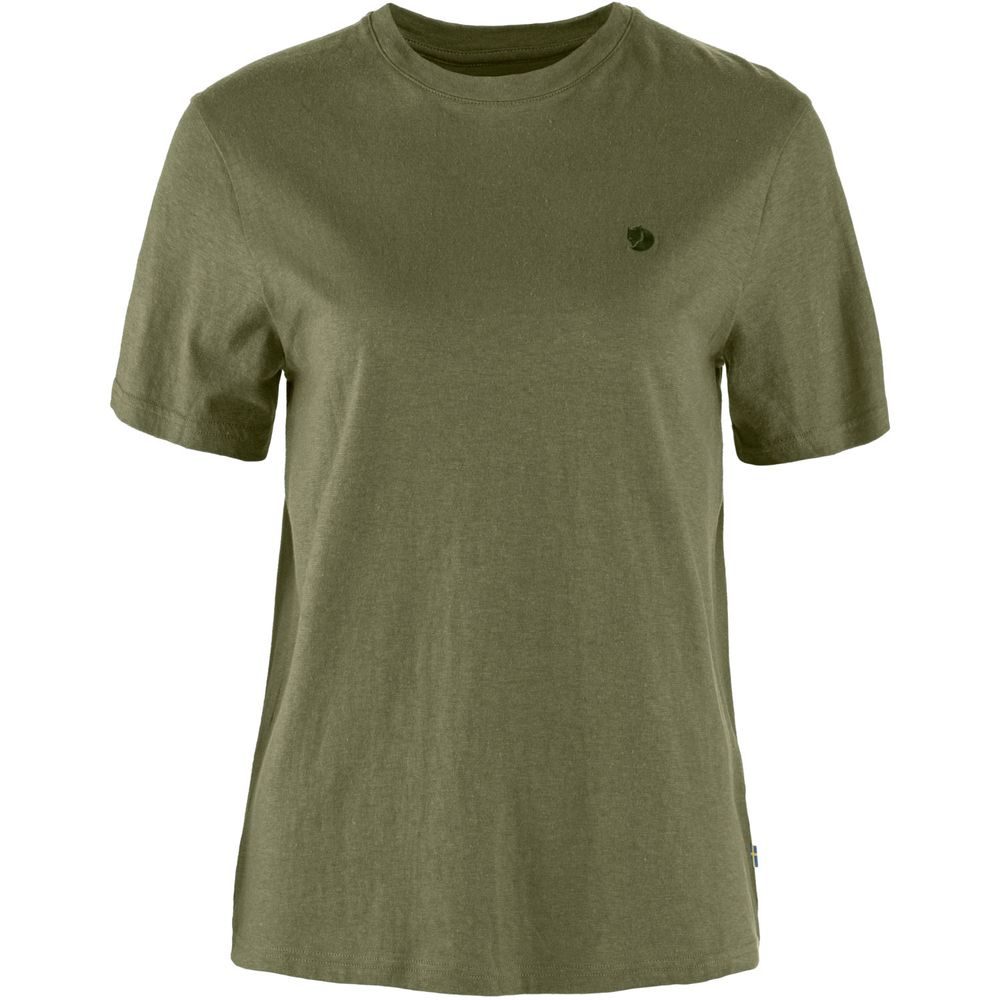 Hemp Blend T-shirt W Green