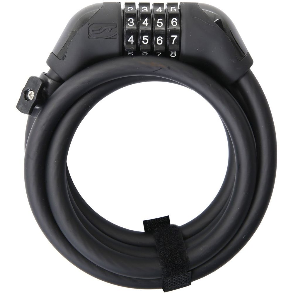 Comb.Coil.Cab.Powerloc 12mmX185cm black