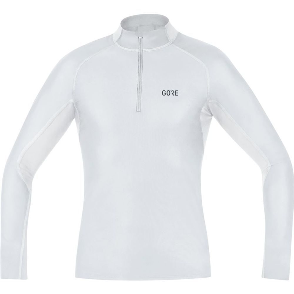 M WS Base Layer Thermo Turtleneck-light grey/white