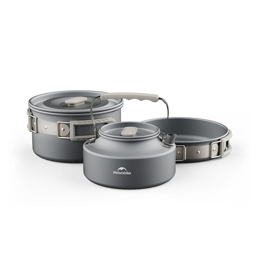 Waters-08 hliníková sada nádobí pro 2-4 osoby var. 2. - 730g