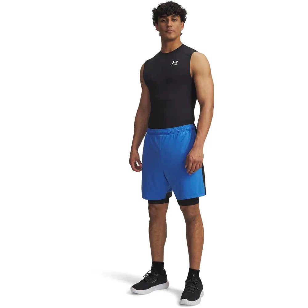 UA Tech Vent 2in1 Short-LBLU