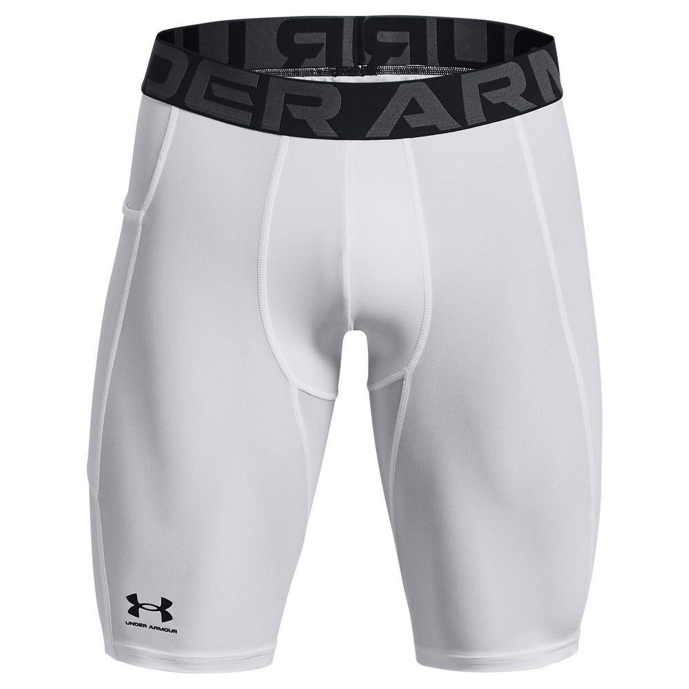 UA HG Armour Lng Shorts, White
