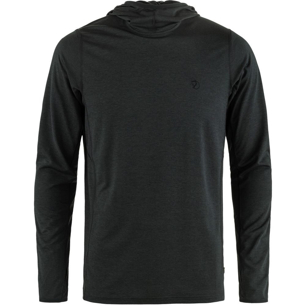 Abisko Sun-hoodie M Black