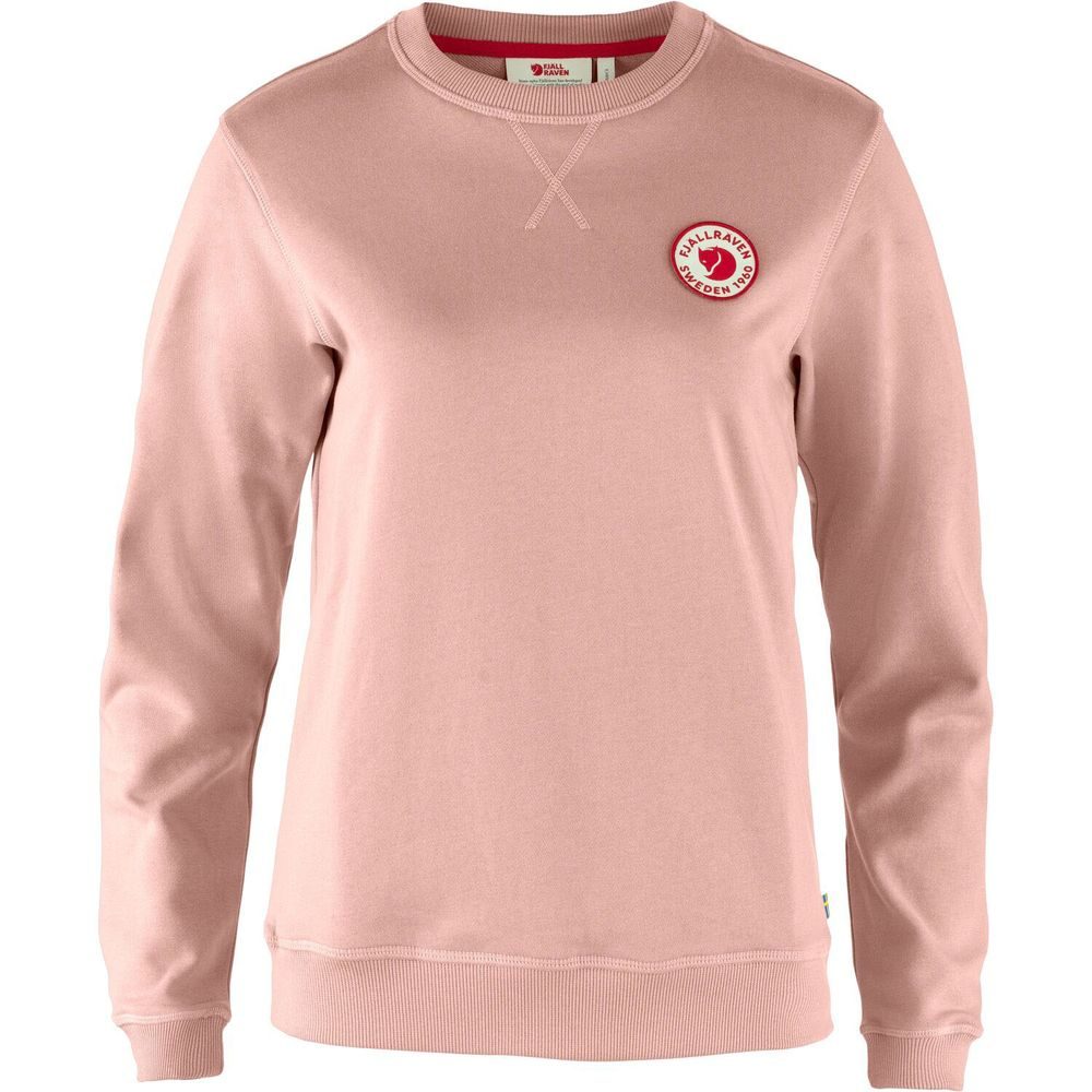 1960 Logo Badge Sweater W Chalk Rose