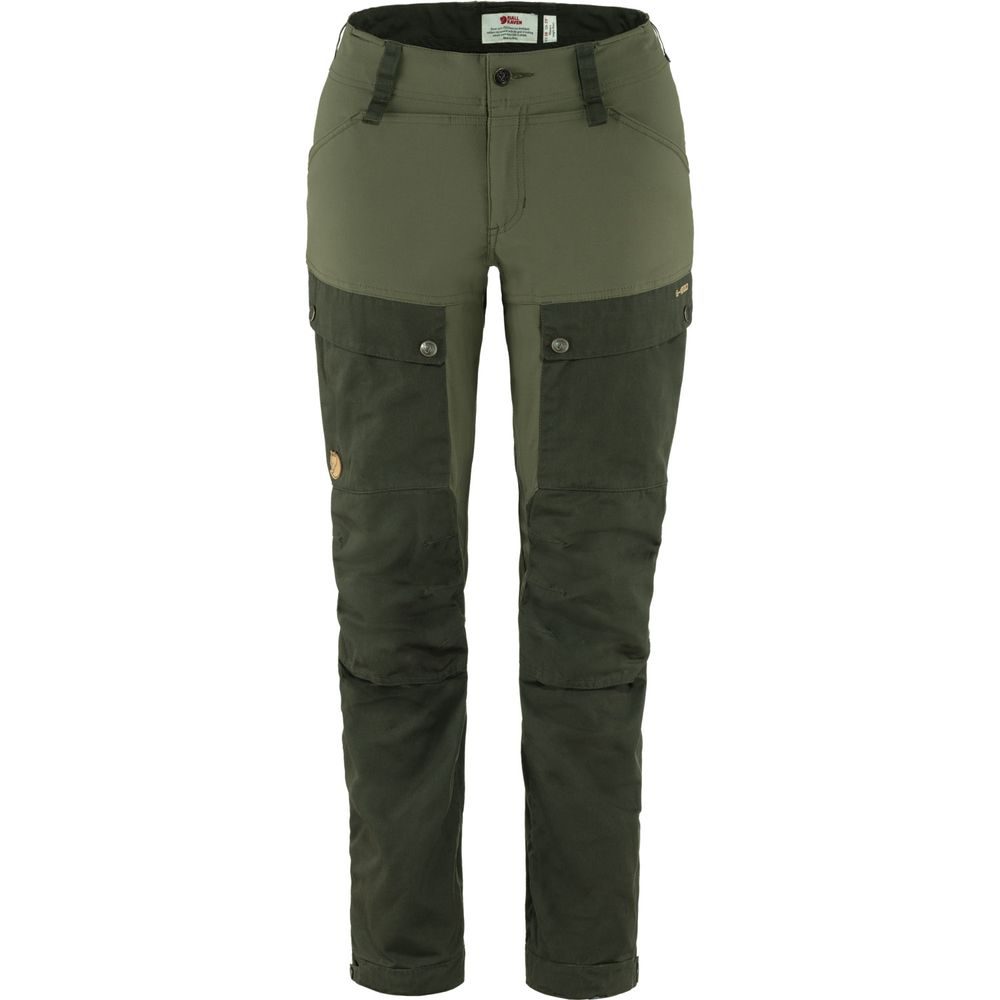 Keb Trousers Curved W Short Deep Forest-Laurel Green