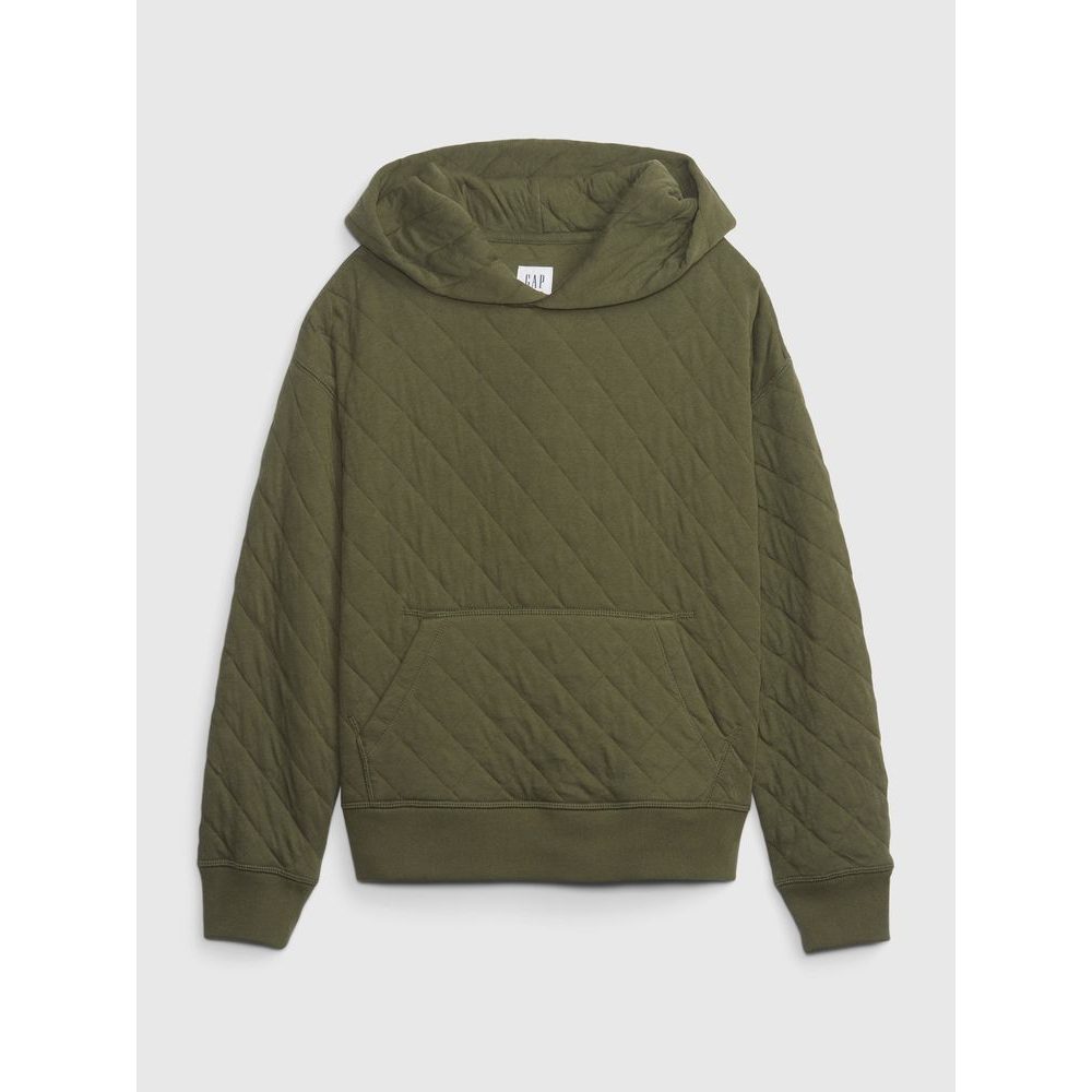 735749-00 Dětská prošívaná mikina Zelená