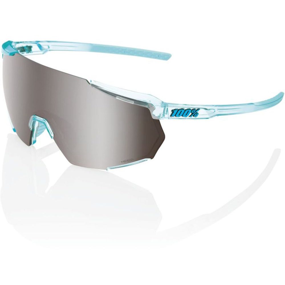 RACETRAP 3.0 - Polished Translucent Mint - HiPER Silver Mirror Lens