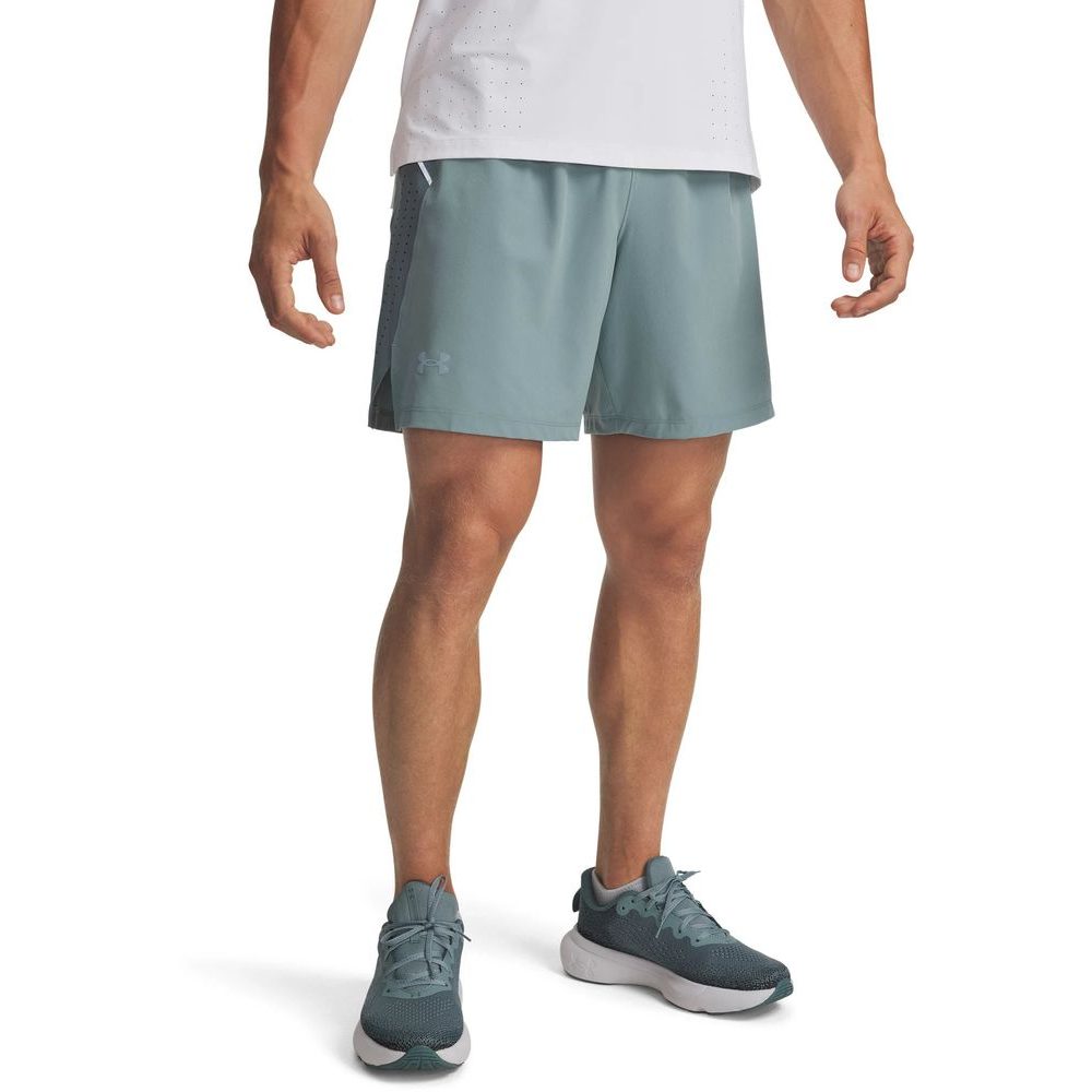 UA LAUNCH PRO 7'' SHORTS-GRN
