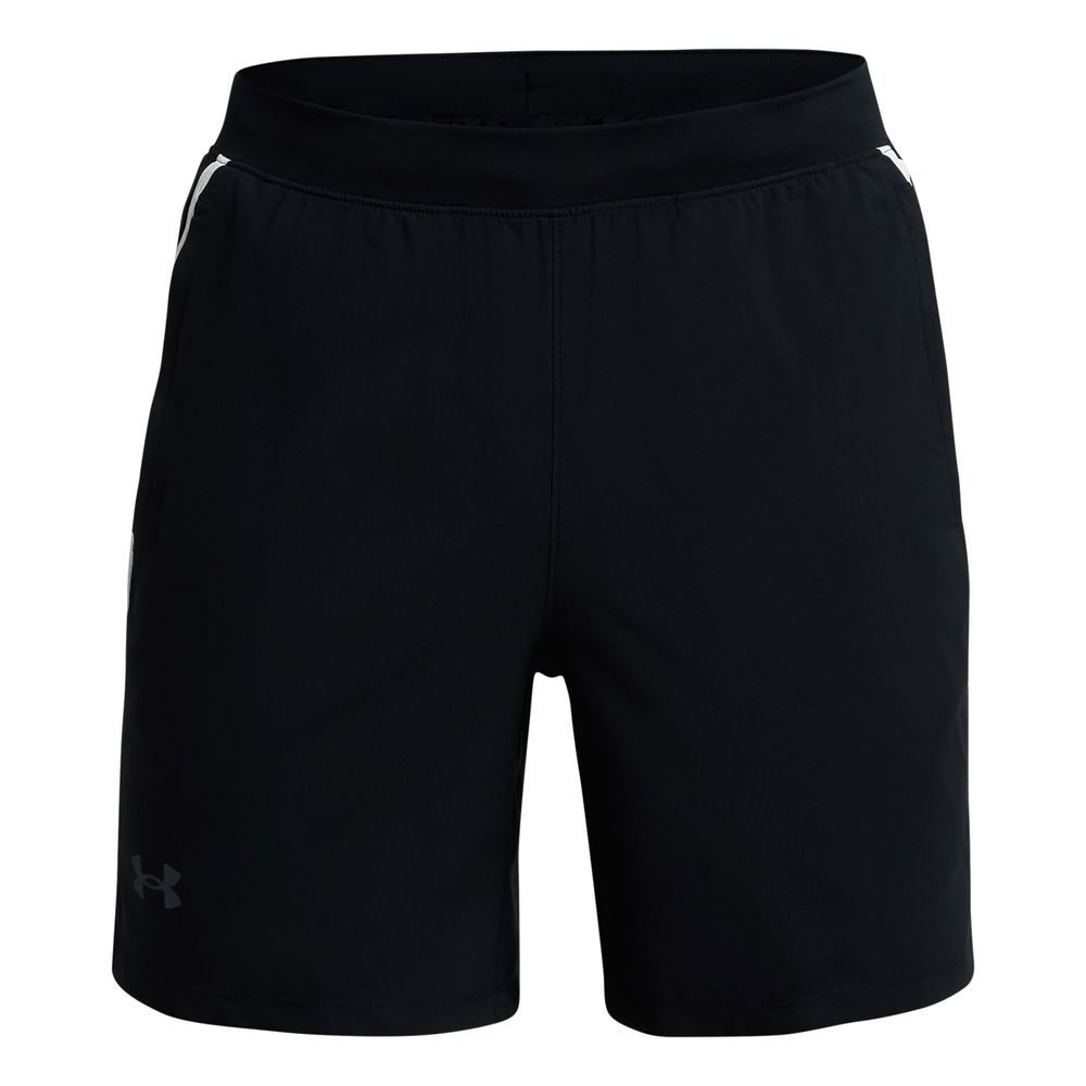 UA LAUNCH 7'' SHORT, Black