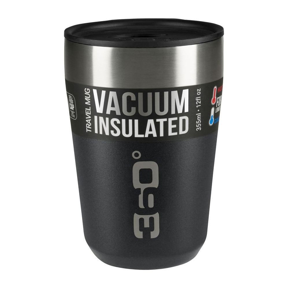360° Vacuum Travel Mug Regular Black