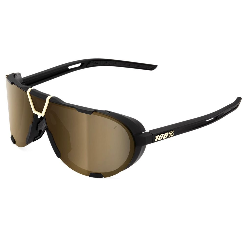 WESTCRAFT - Soft Tact Black - Soft Gold Mirror Lens