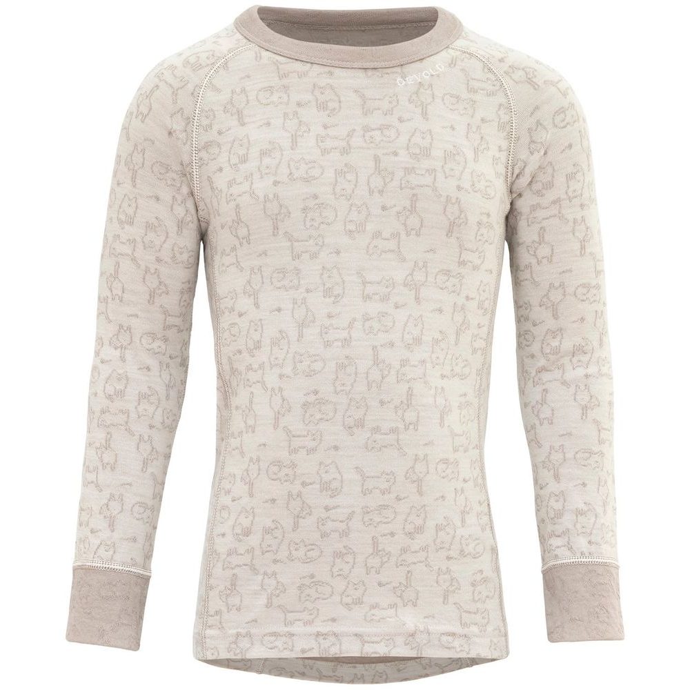 Duo Active Merino Shirt Kid, Raw White