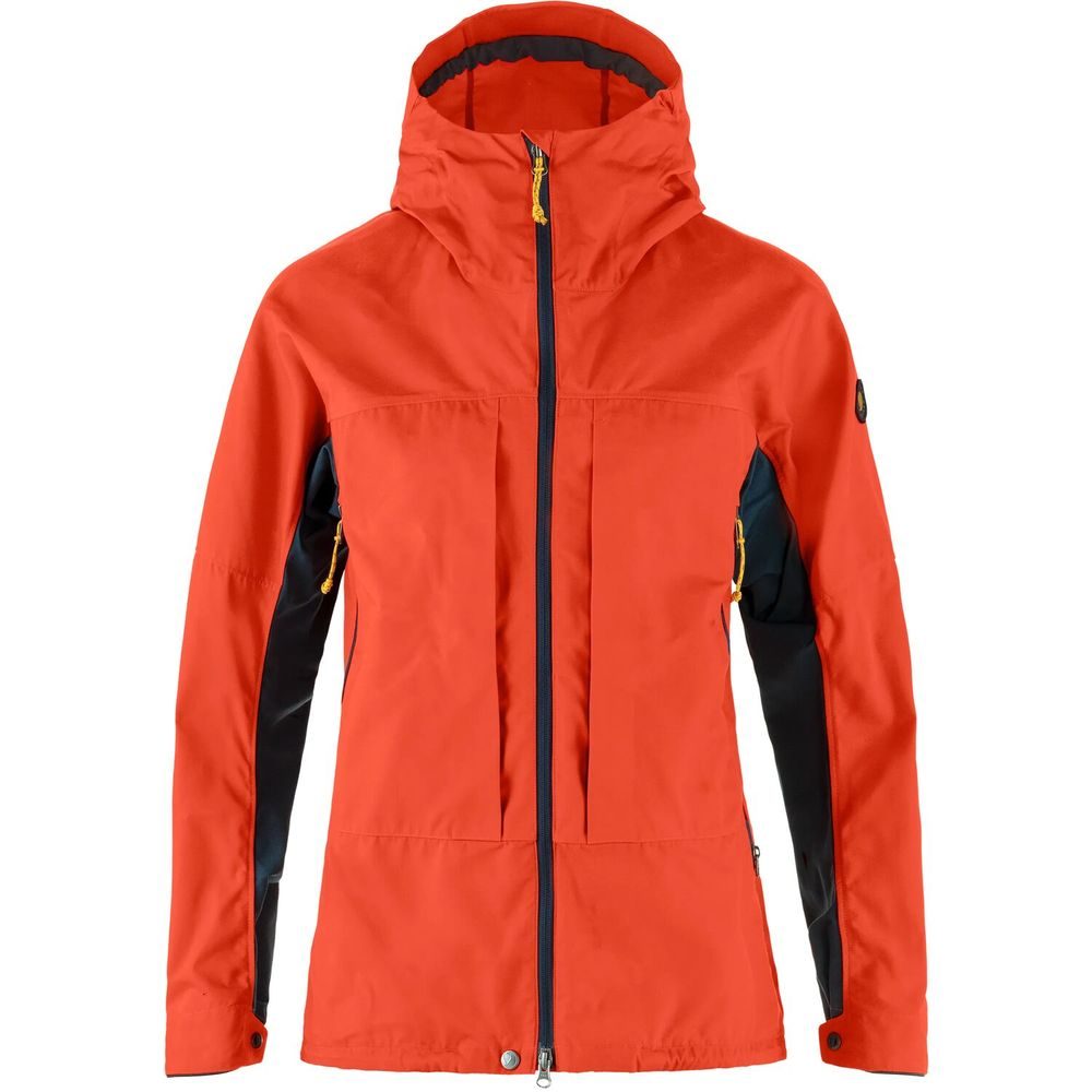 Bergtagen G-1000 Jacket W Flame Orange-Mountain Blue