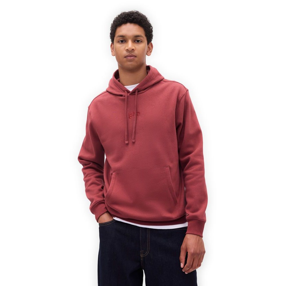 795625-01 Mikina s logem Červená