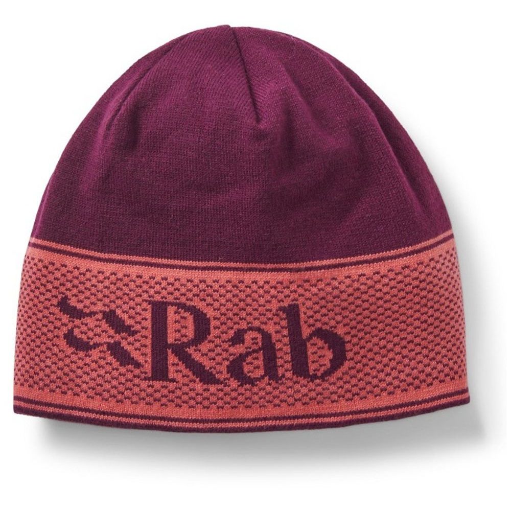 Logo Band Beanie mulberry/hibiscus
