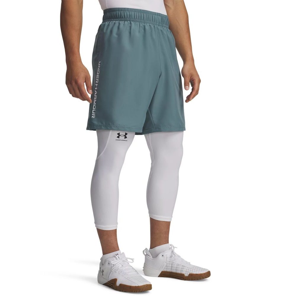 UA Tech Woven Wordmark Short-BLU