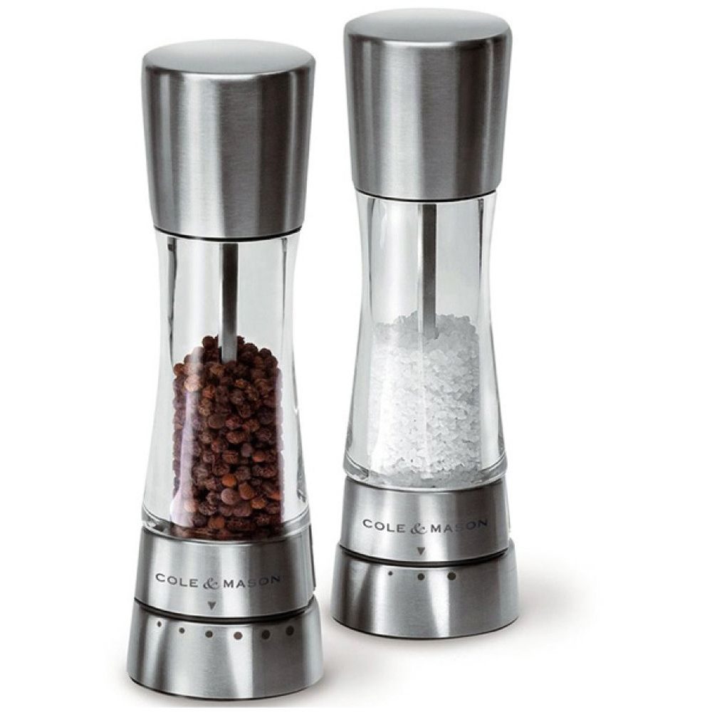 Derwent pepper and salt grinder set