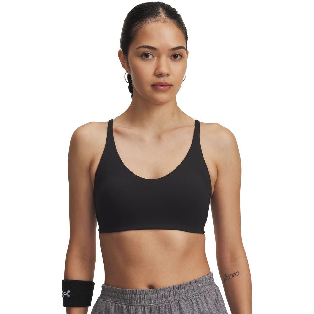 UA Motion Low Bra-BLK