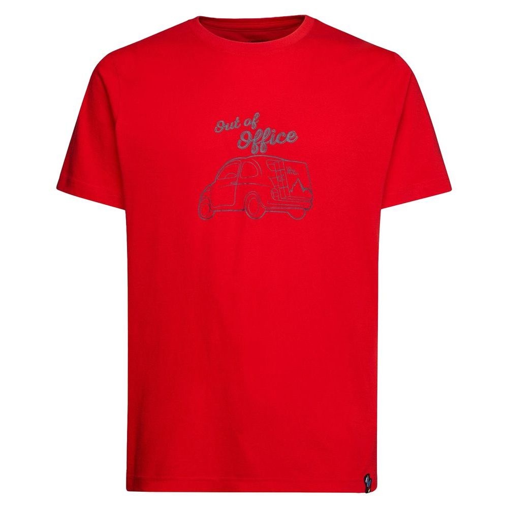 Cinquecento T-Shirt M, Mountain Red