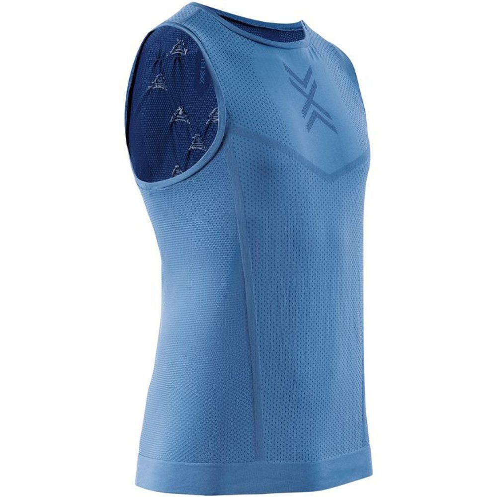 X-BIONIC® XCEED RUN TANK TOP MEN SLATE BLUE/MARINE