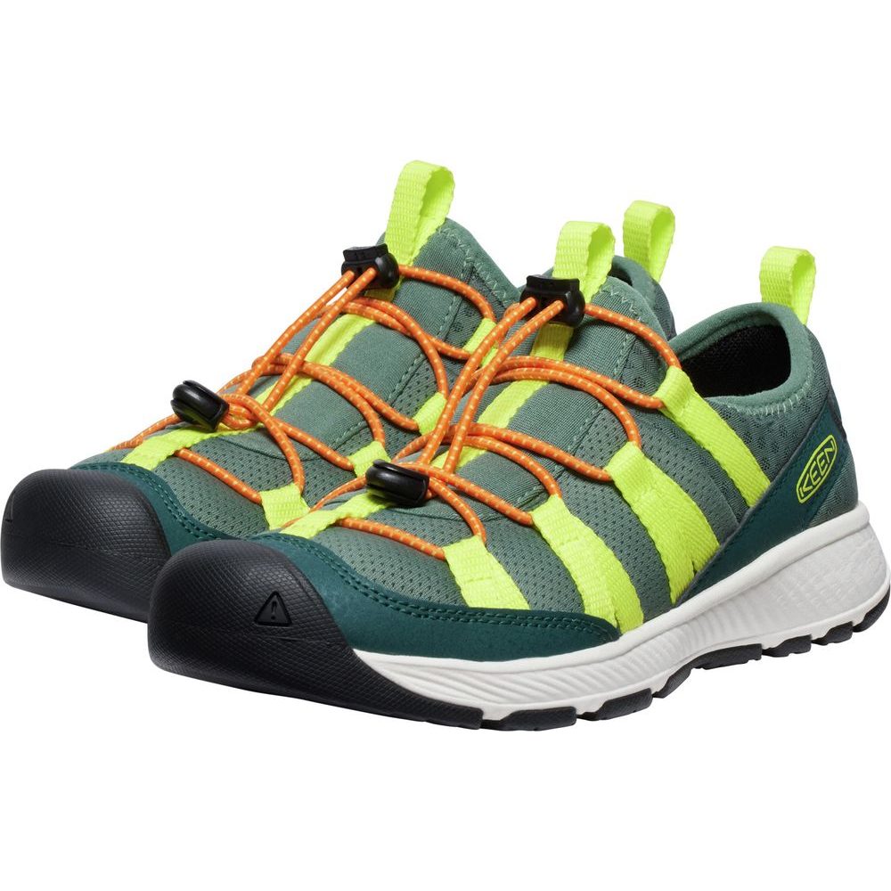 MOTOZOA SNEAKER YOUTH, sea moss/scarlet ibis