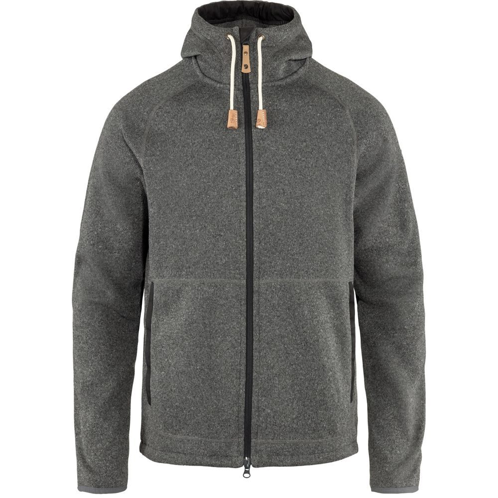 Övik Fleece Hoodie M Dark Grey