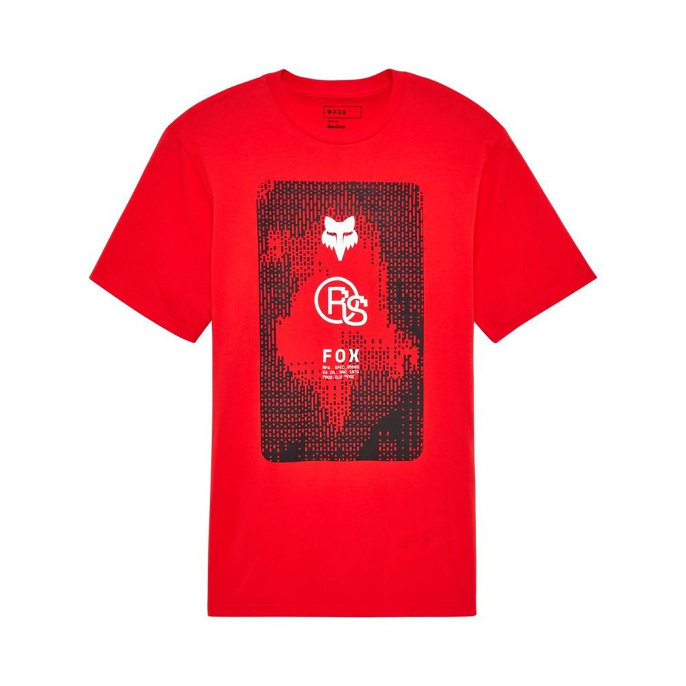Fox Rs Ss Prem Tee Red