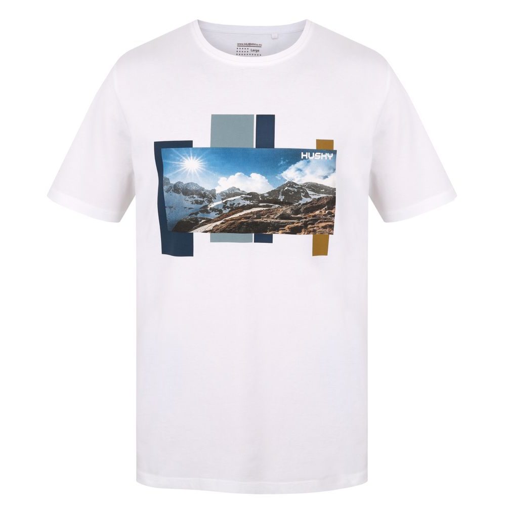 Tee Skyline M white