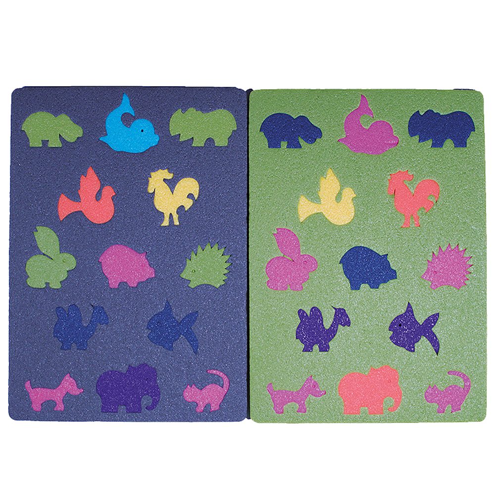 Sedátko se zvířátky malé 30x21 cm