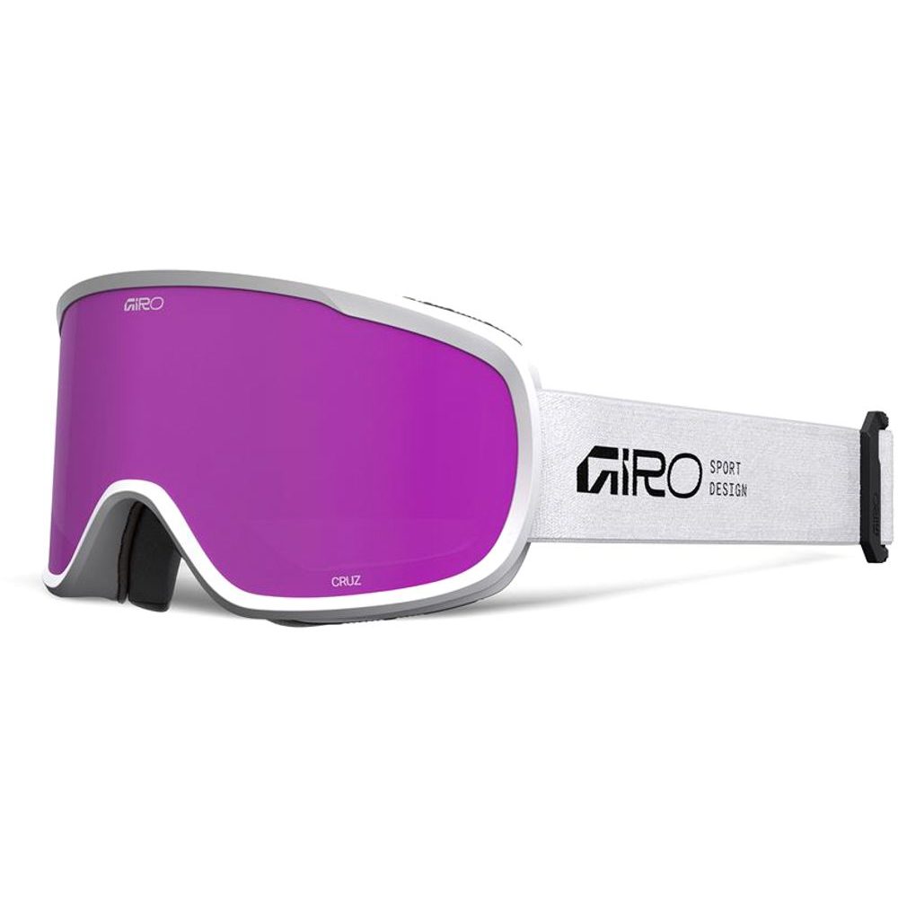 Cruz White Stacked-Amber Pink